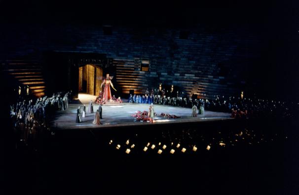 Nabucco von Verdi in der Arena di Verona