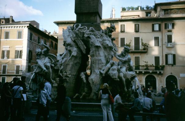 Fontana dei Fiumi auf dem Piazza Navona