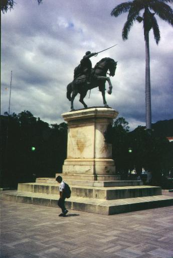 Simon Bolivar in Merida